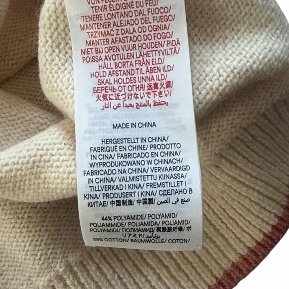 Mini Boden Fair Isle Skiing Mice Sweater Sz 6/7 - Picture 6 of 7